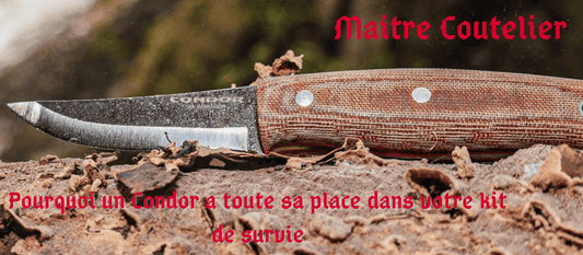 Pourquoi un Condor a toute sa place dans votre kit de survie
