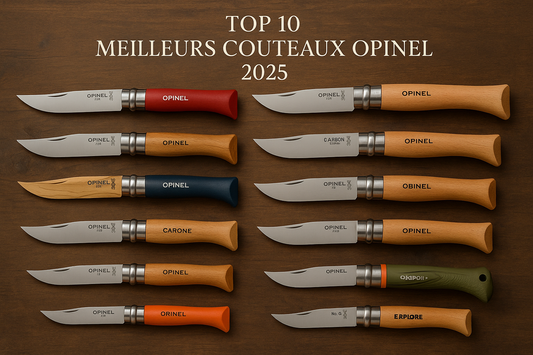 Top 10 des meilleurs couteaux Opinel en 2025