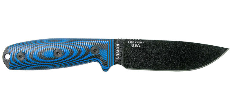 Couteau ESEE-4 Lame Noire Bleu/Noir ESEE