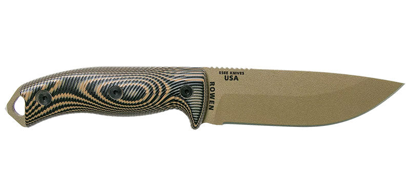 Couteau ESEE-5 Lame Dark Earth Coyote/Noir ESEE