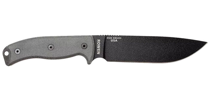 Couteau ESEE-6 Lame Noire Manche Gris