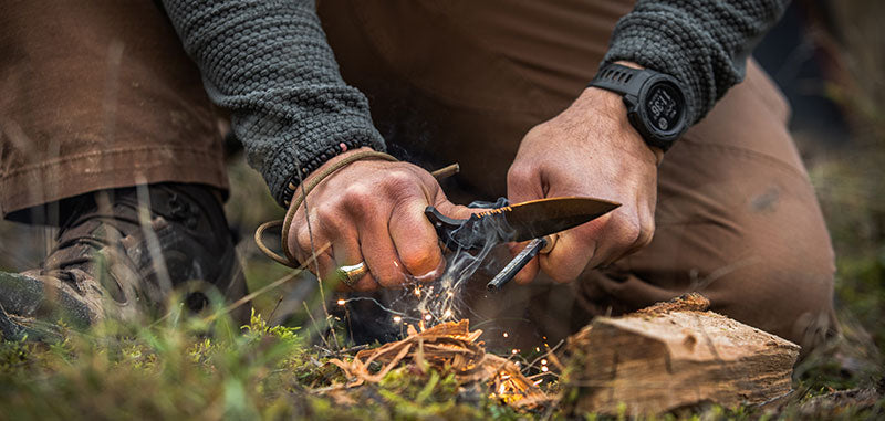 Couteau Maraudeur Noir TB Outdoor