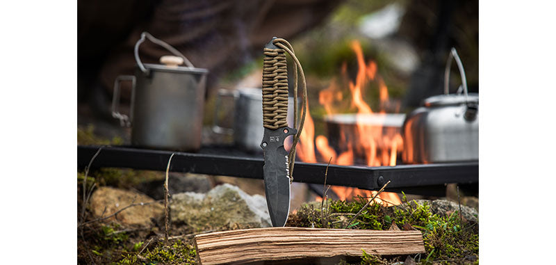 Couteau Maraudeur Paracord 550 Mixte Coyote TB Outdoor