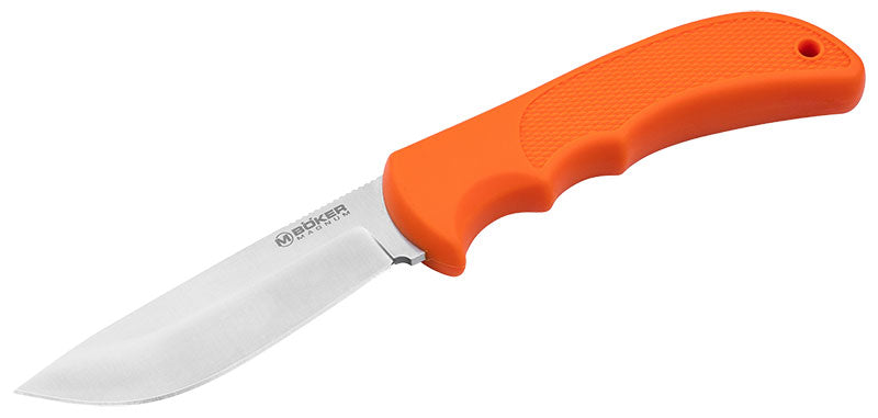 Couteau Orange Fixe Drop point Boker Magnum