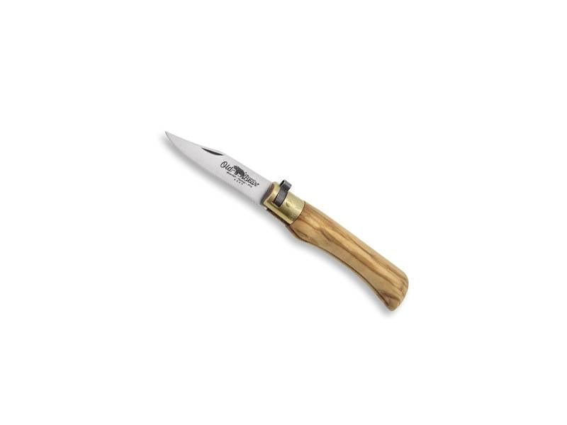 Couteau Pliant Old Bear Olivier Acier Inox Taille XS