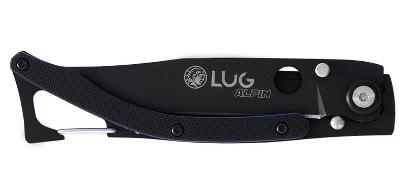 Couteau Pliant SP1T Noir/Bleu Lug