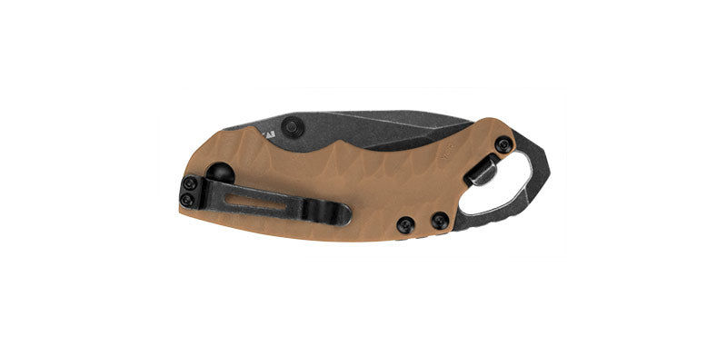 Couteau Pliant Shuffle II Tan Kershaw