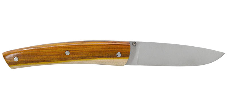 Couteau Pliant le Charly Bois de Pistachier Coutellerie Chevalerias