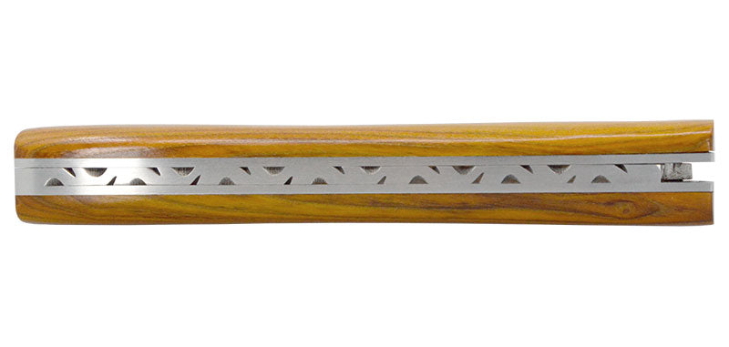 Couteau Pliant le Charly Bois de Pistachier Coutellerie Chevalerias