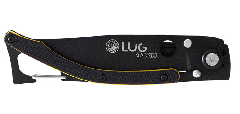 Couteau SP1T Noir/Jaune Lug