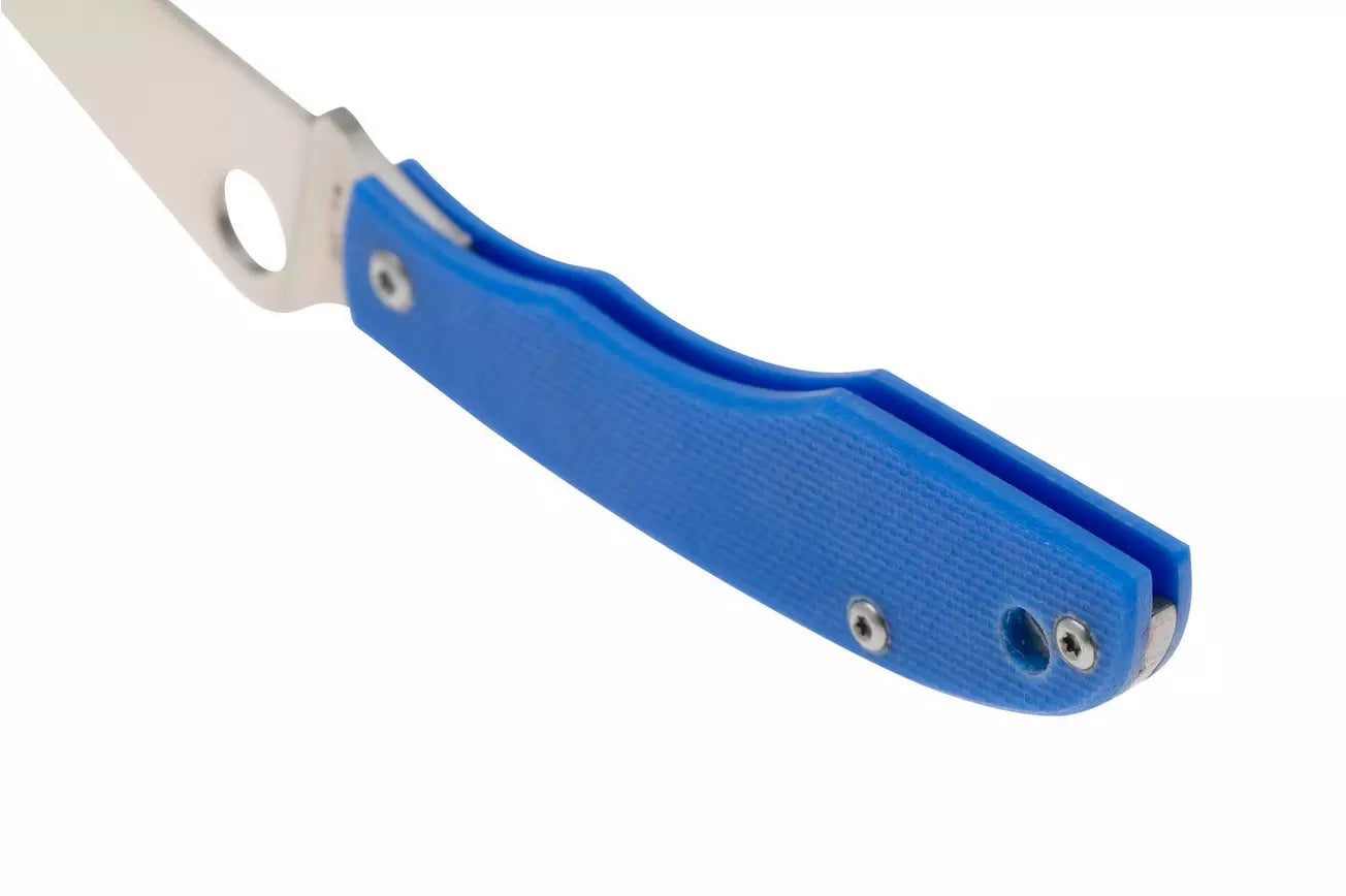 Couteau Spyderco Grasshopper G10 Bleu