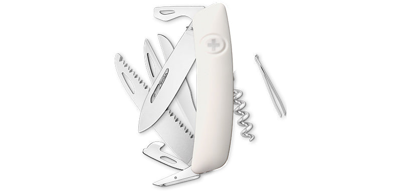 Couteau Suisse D09 Blanc Swiza