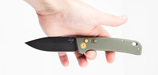 Couteau automatique Boker plus FRND Green