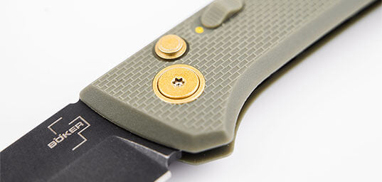 Couteau automatique Boker plus FRND Green