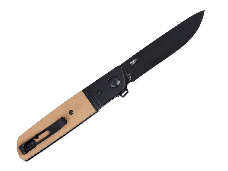 Couteau crkt bamboozled brun
