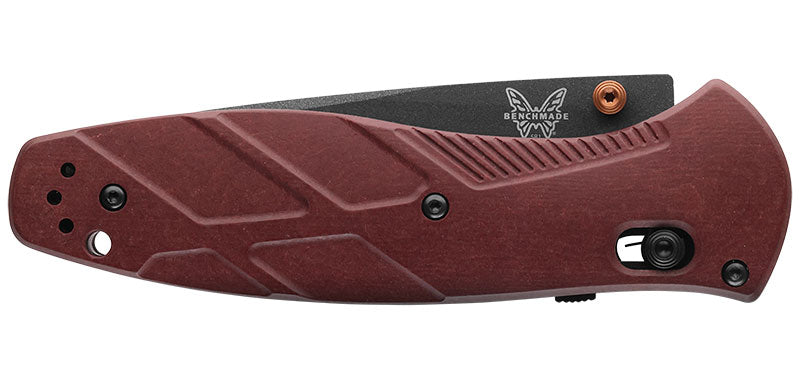 Couteau de Poche Barrage Rouge Benchmade
