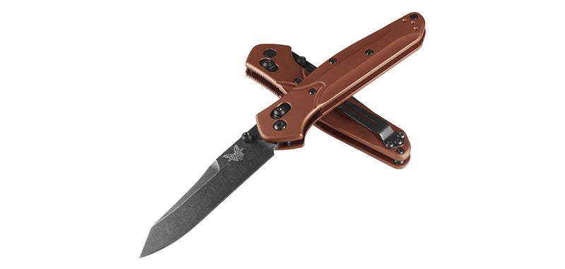 Couteau de Poche Osborne Benchmade Marron