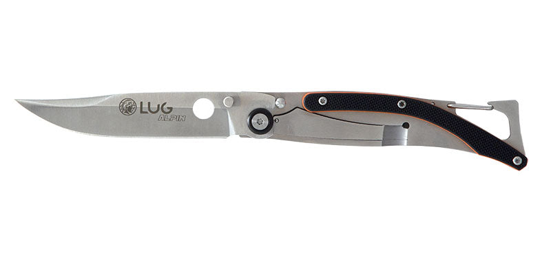 Couteau de Poche SP1S Noir/Orange Lug