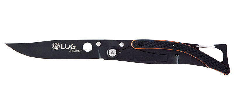 Couteau de Poche SP1T Noir/Orange Lug