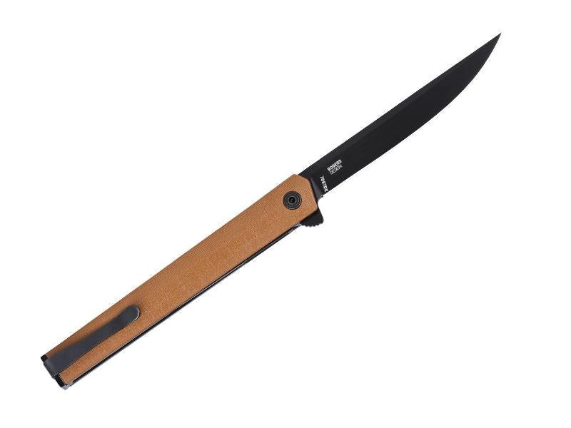 Couteau de poche Crkt Ceo Flipper Brun