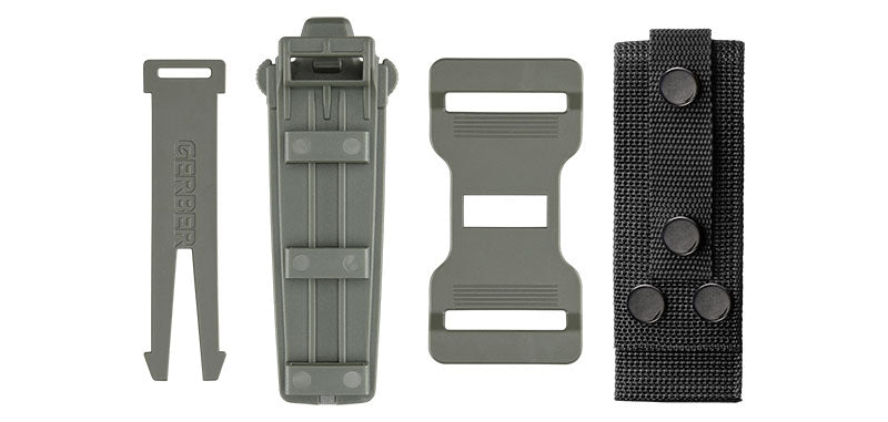 Couteau fixe Strongarm Camp Green Gerber