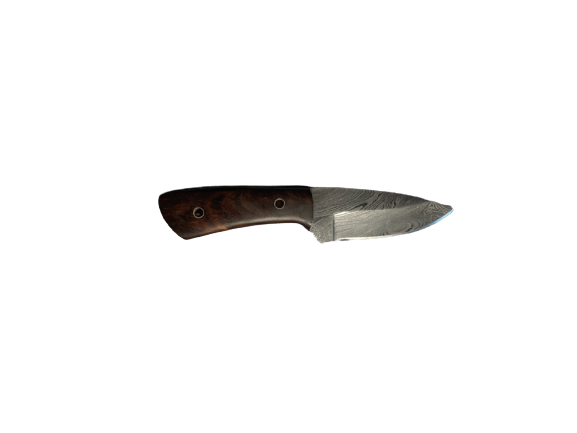 Couteau De Chasse Damas Et Bois