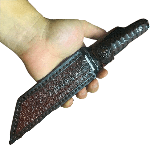 COUTEAU LAME FIXE SAMOURAÏ