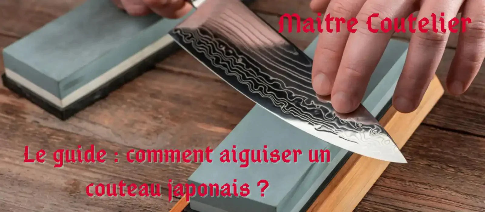 Le guide : comment aiguiser un couteau japonais ? Image