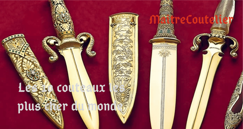 Les 10 Couteaux Les Plus Chers Du Monde Image