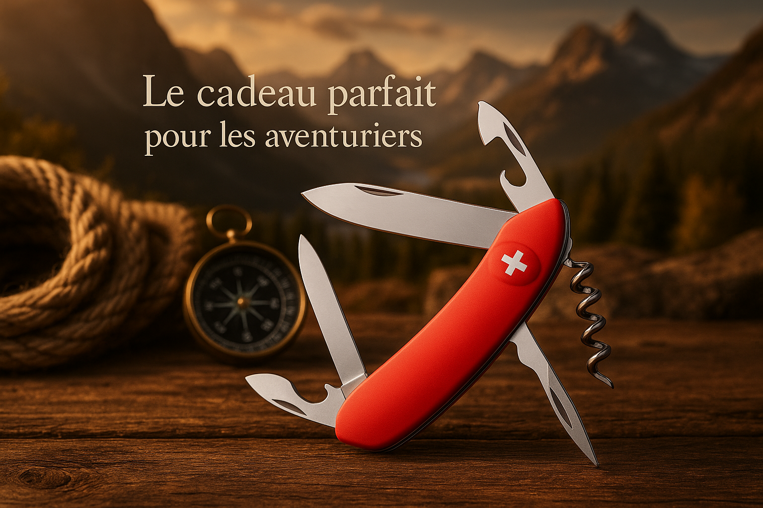 Les couteaux suisses Swiza : le cadeau parfait pour les aventuriers ?
