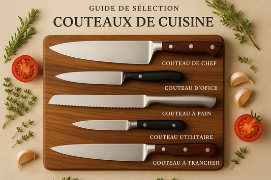 "Quel couteau choisir pour la cuisine ? Les meilleurs modèles selon votre usage"