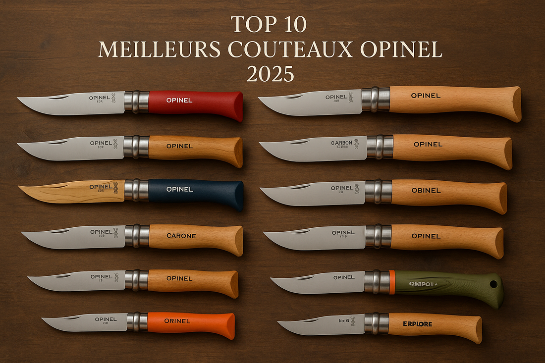Top 10 des meilleurs couteaux Opinel en 2025