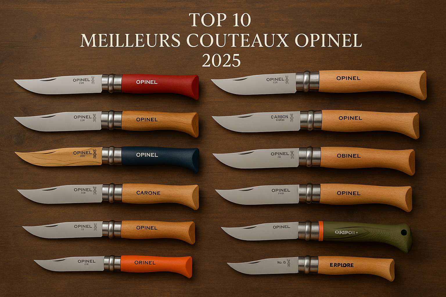 Top 10 des meilleurs couteaux Opinel en 2025 Image