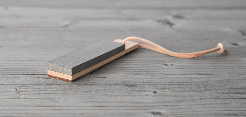 Aiguiseur Stone-strop Grains 900 et bande cuir Windmühlenmesser