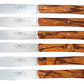 Coffret 6 couteaux Bois de Serpent TMC