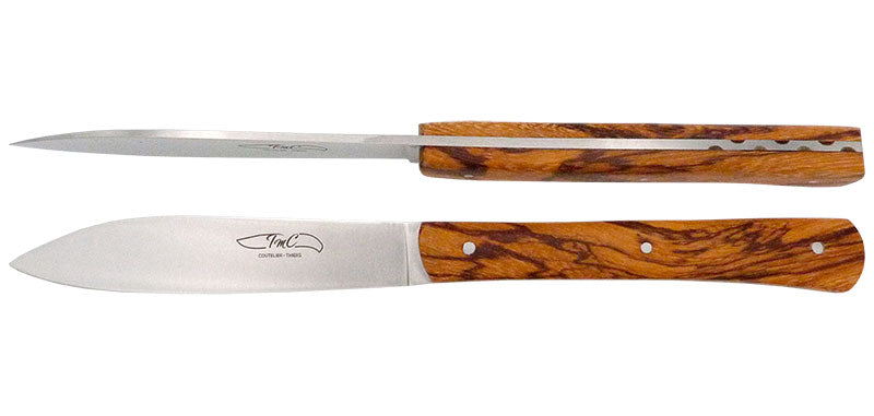 Coffret 6 couteaux Bois de Serpent TMC