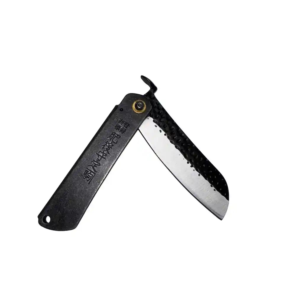 Couteau Higonokami Lame Santoku Martelé