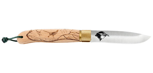 Couteau Artisanal Décoration Faisan Décalé