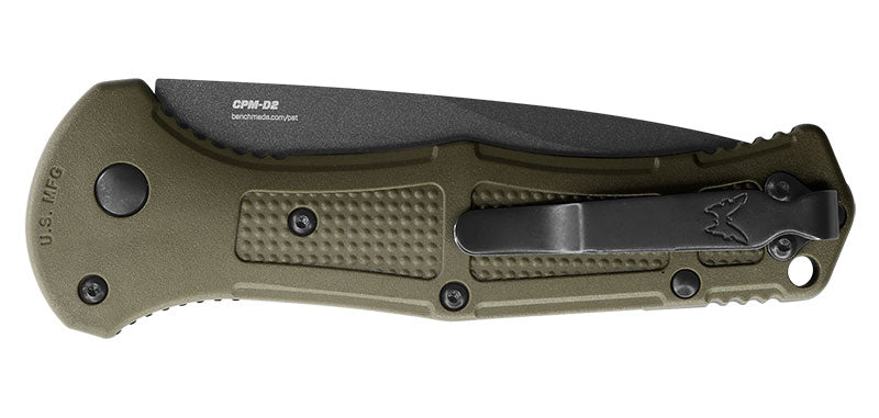 Couteau Automatique Benchmade Claymore Vert