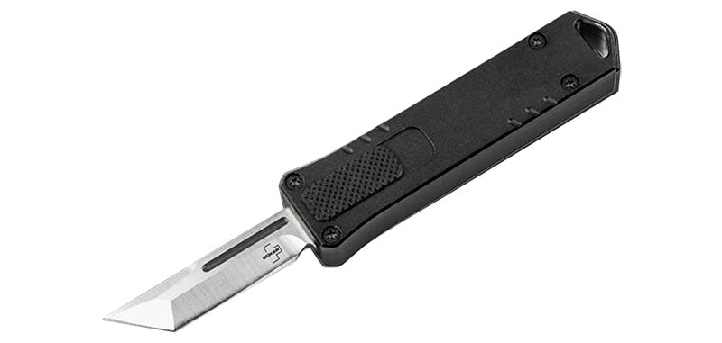 Couteau Automatique Micro USB OTF Tanto Boker Plus