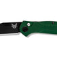 Couteau Automatique Osborne Benchmade Vert et noir