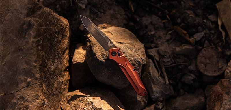 Couteau Automatique Osborne Marron Benchmade