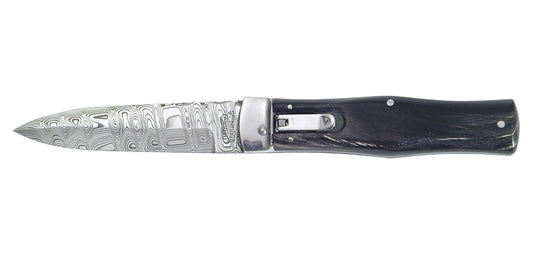 Couteau Automatique Predator Corne Mikov
