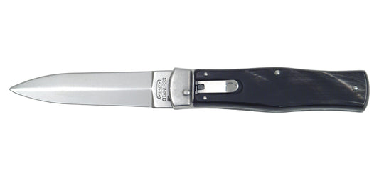 Couteau Automatique Predator Corne Naturelle Mikov
