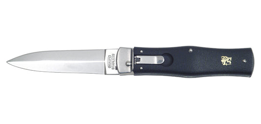 Couteau Automatique Predator Noir Clip Mikov