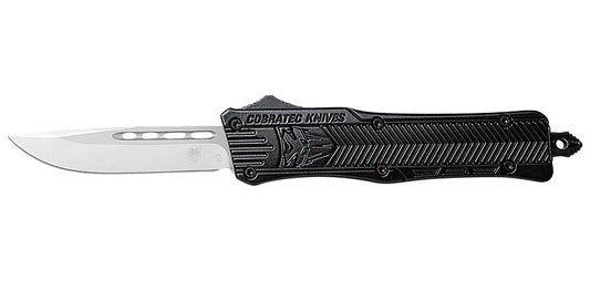 Couteau Automatique Small CTK-1 OTF Black CobraTec