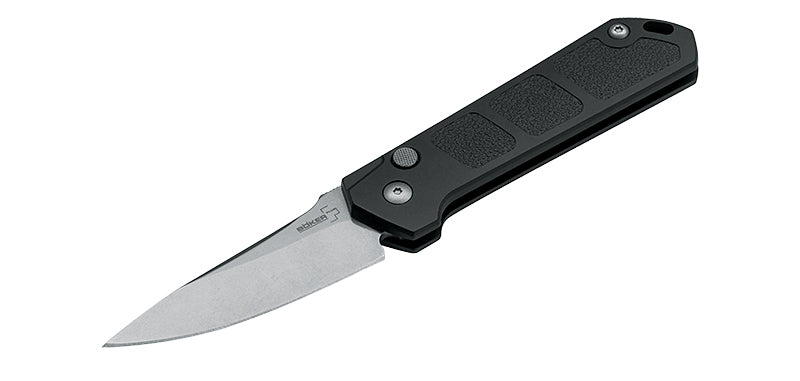 Couteau Automatique Stonewash Böker Plus Kihon