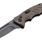 Couteau Automatique marron Intention II Coyote Böker Plus