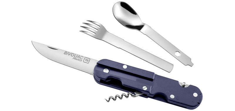 Couteau Bivouac Bleu TB Outdoor