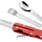 Couteau Bivouac Rouge TB Outdoor